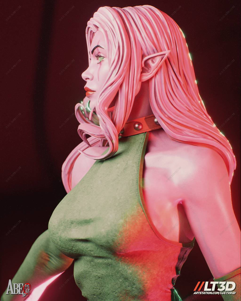 P站图纸印象馆 ABE3D 漫威 闪烁 ABE3D 漫威 闪烁