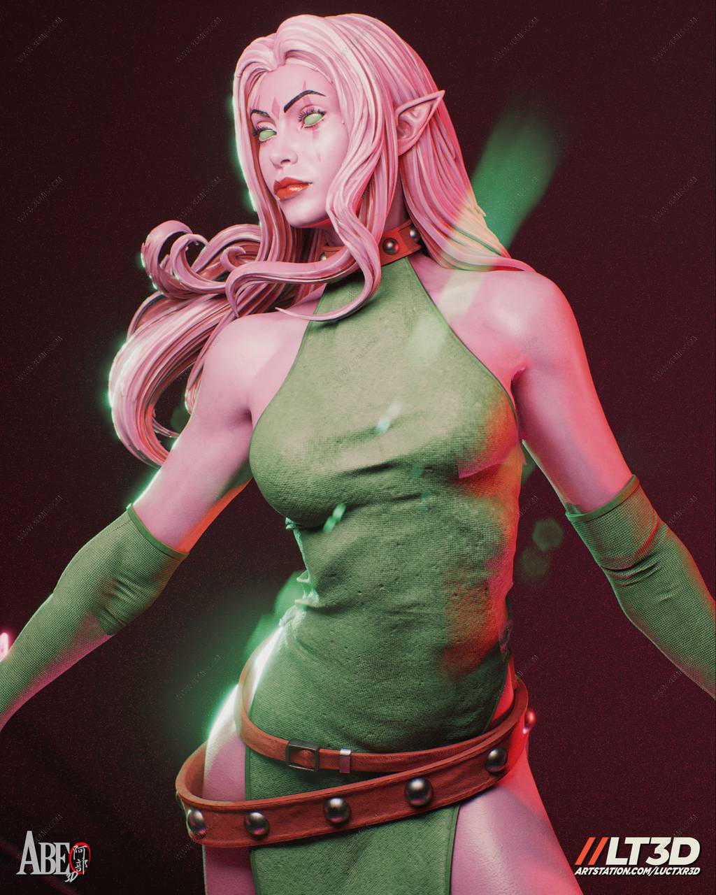 P站图纸印象馆 ABE3D 漫威 闪烁 ABE3D 漫威 闪烁