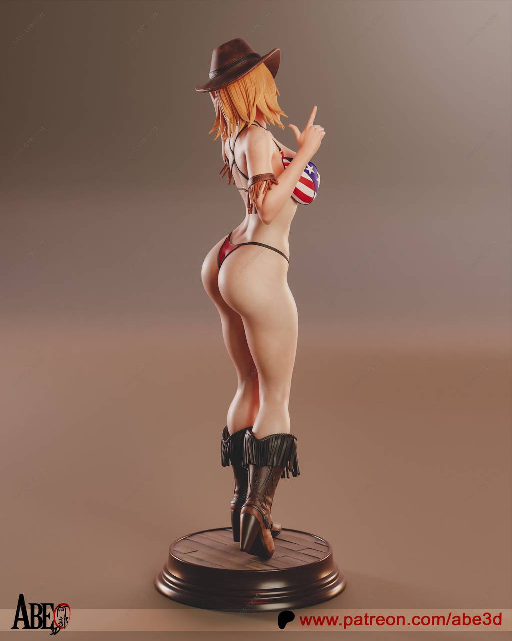 P站图纸印象馆 ABE3D 死或生 蒂娜 ABE3D 死或生 蒂娜