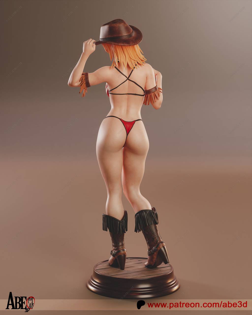 P站图纸印象馆 ABE3D 死或生 蒂娜 ABE3D 死或生 蒂娜