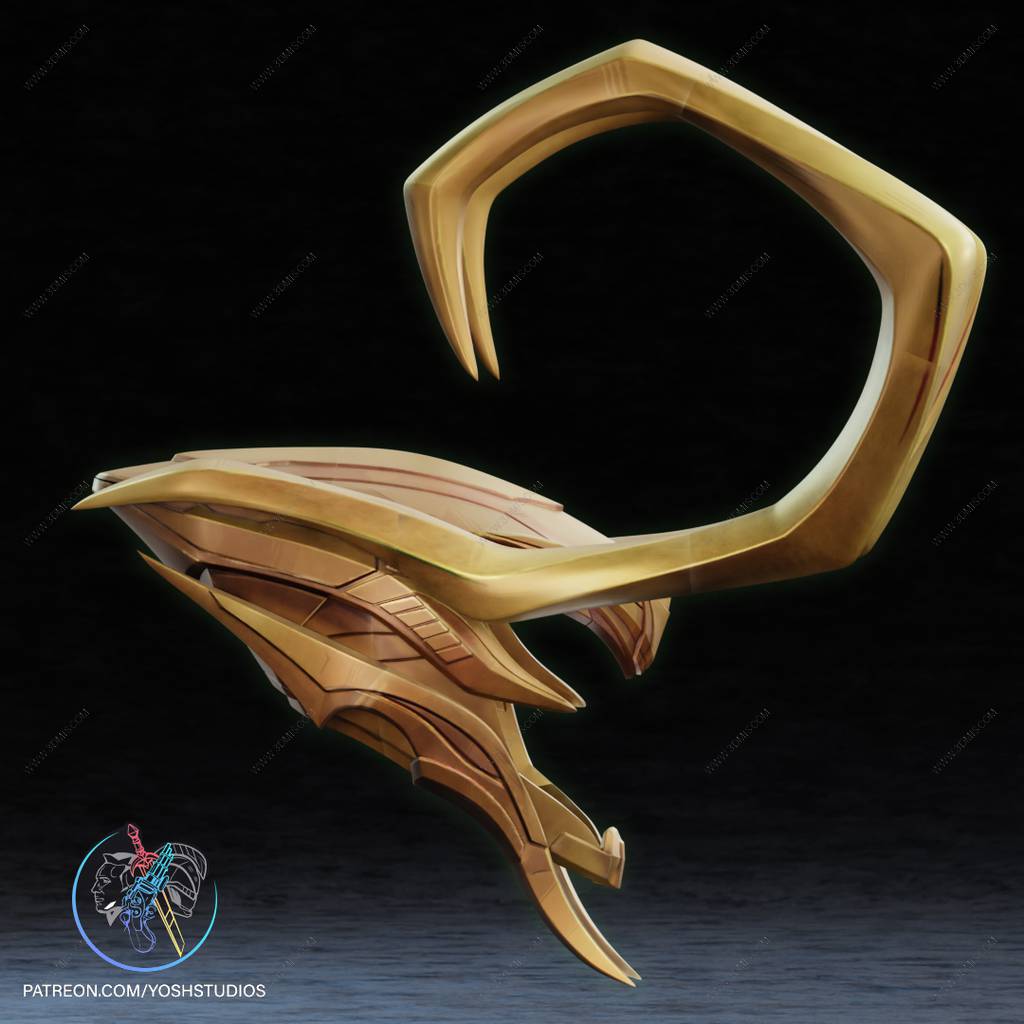 P站图纸印象馆 Yosh 漫威 洛基的面具 Yosh 漫威 洛基的面具