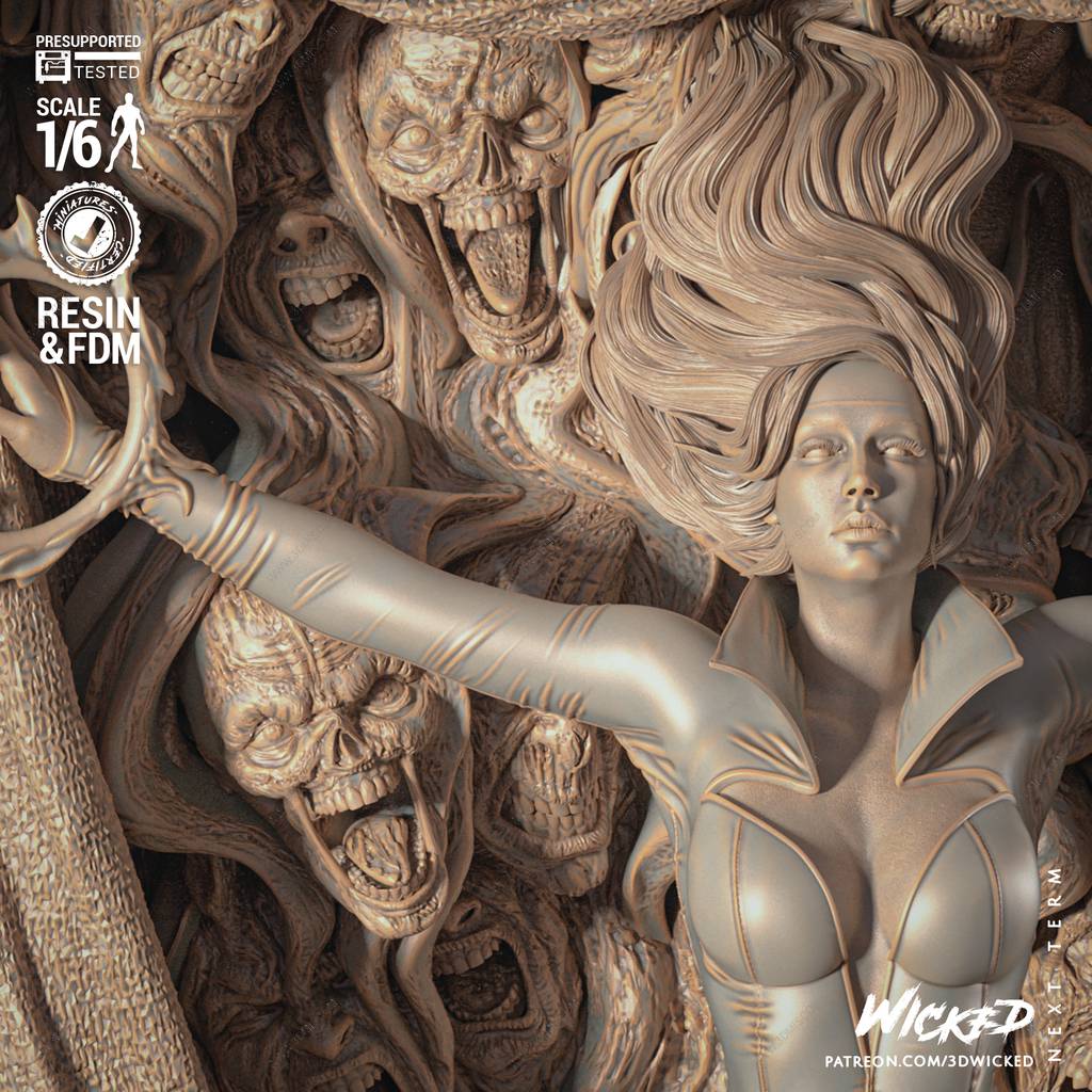 P站图纸印象馆 3DWicked 漫威 斗篷和匕首 3DWicked 漫威 斗篷和匕首