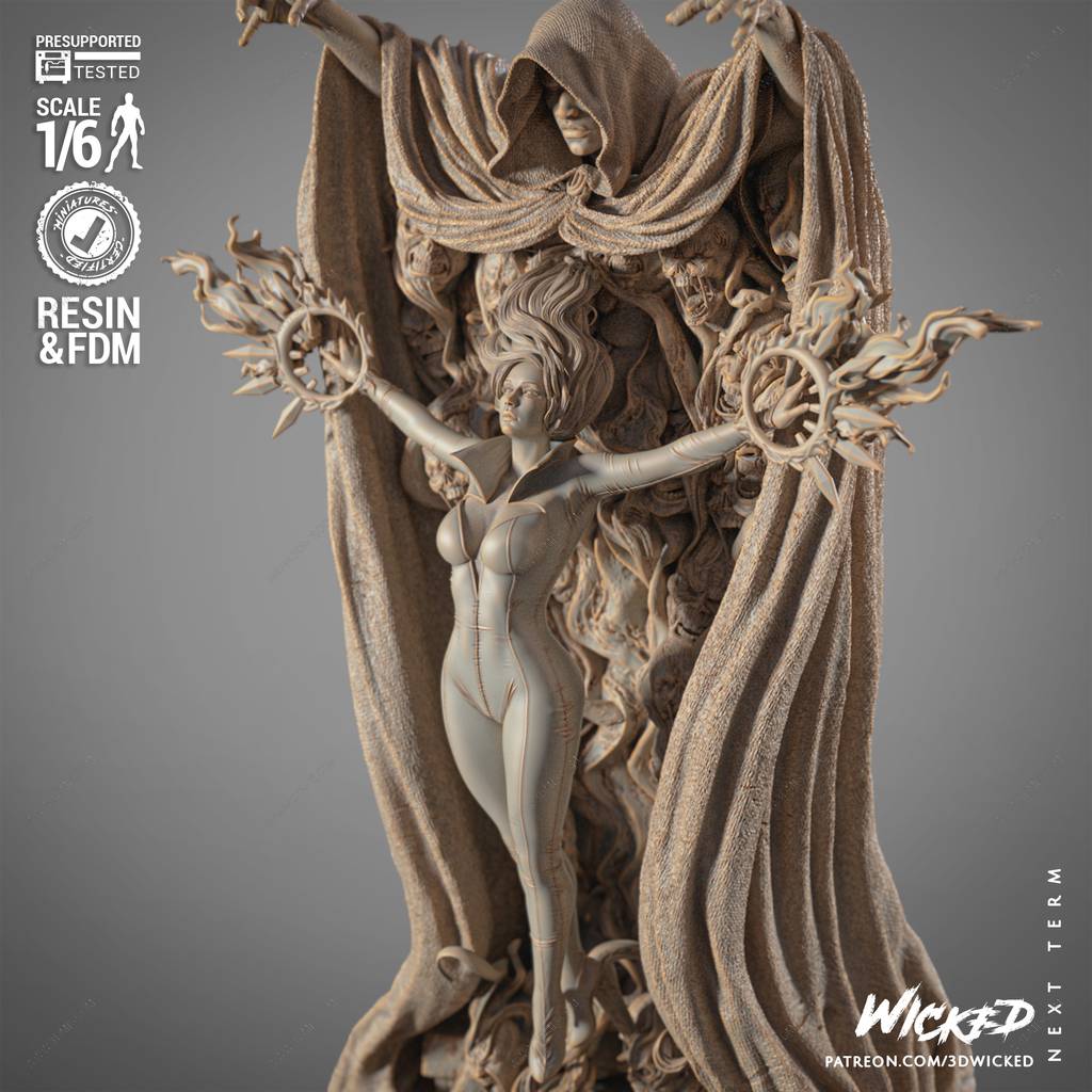 P站图纸印象馆 3DWicked 漫威 斗篷和匕首 3DWicked 漫威 斗篷和匕首