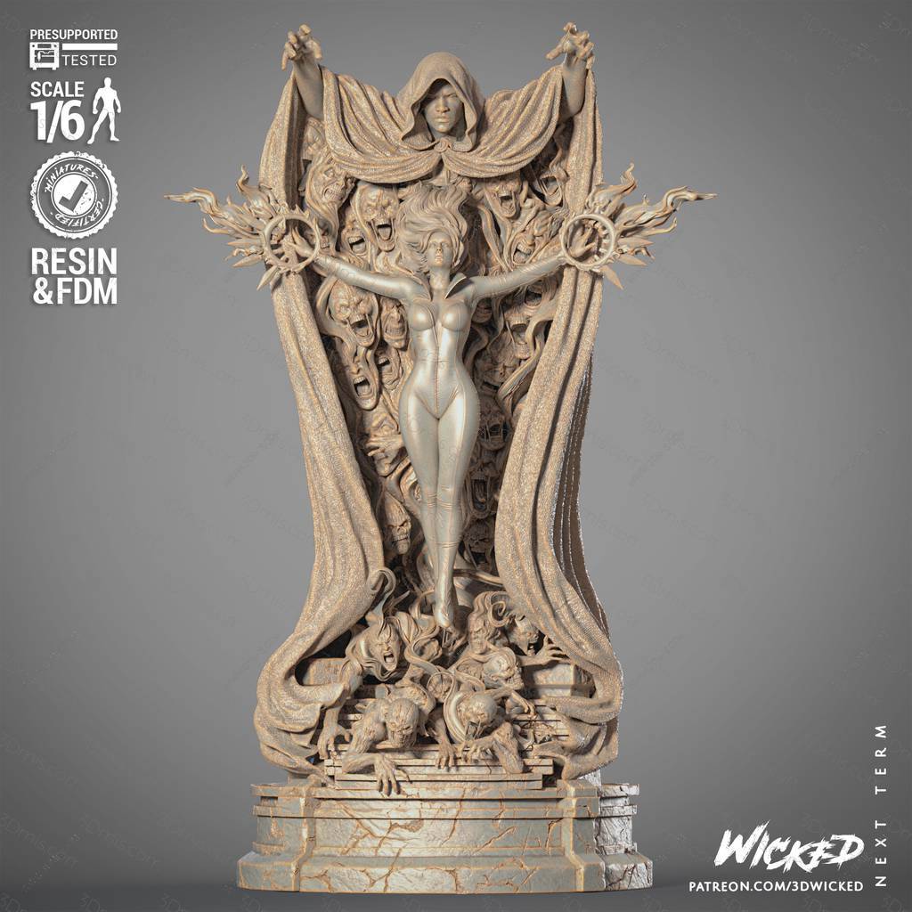 3DWicked 漫威 斗篷和匕首