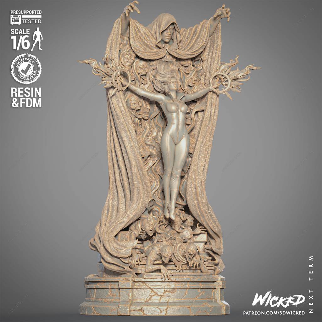 P站图纸印象馆 3DWicked 漫威 斗篷和匕首 3DWicked 漫威 斗篷和匕首