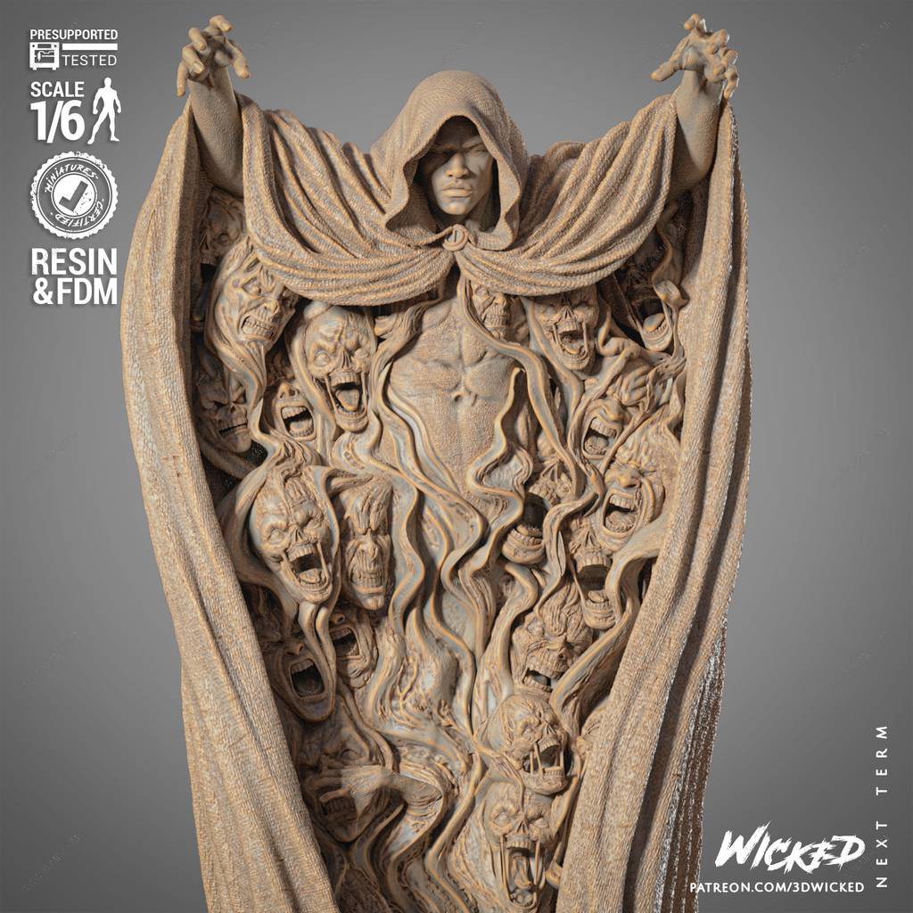 P站图纸印象馆 3DWicked 漫威 斗篷和匕首 3DWicked 漫威 斗篷和匕首