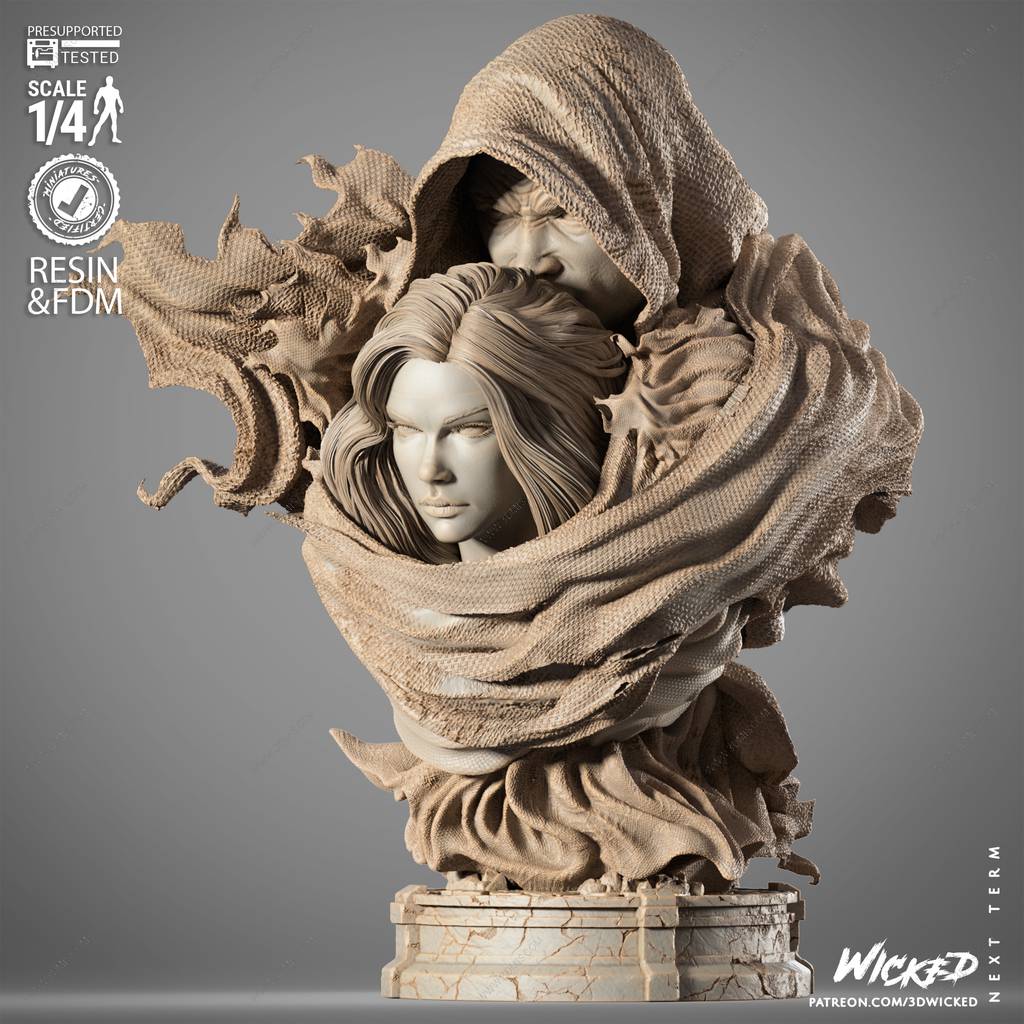 P站图纸印象馆 3DWicked 漫威 斗篷和匕首 3DWicked 漫威 斗篷和匕首