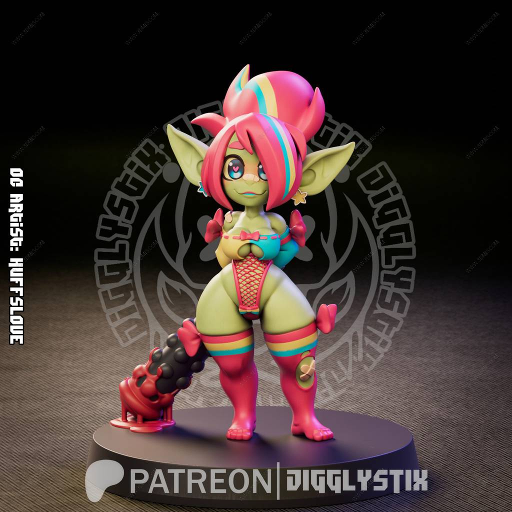 P站图纸印象馆 Jigglystix 地精甜心 Jigglystix 地精甜心