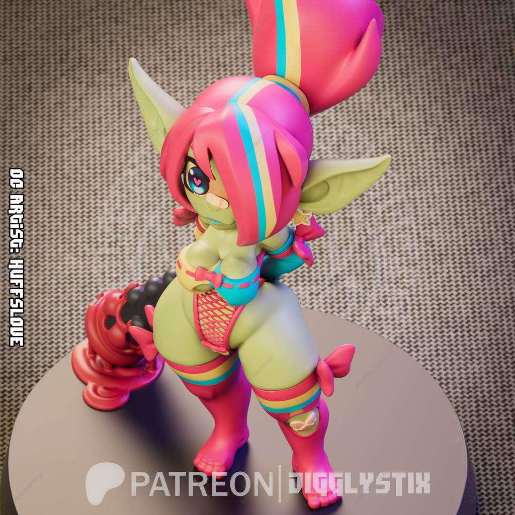 P站图纸印象馆 Jigglystix 地精甜心 Jigglystix 地精甜心