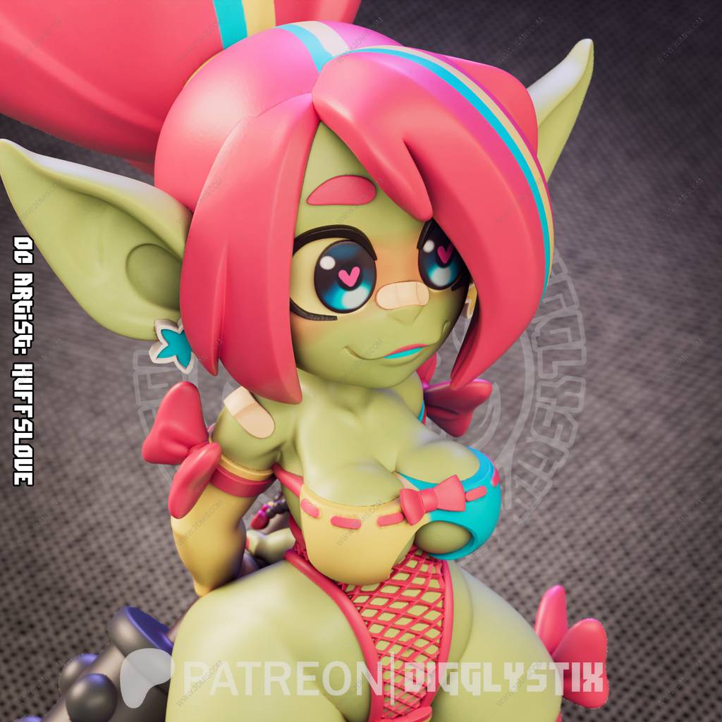 P站图纸印象馆 Jigglystix 地精甜心 Jigglystix 地精甜心