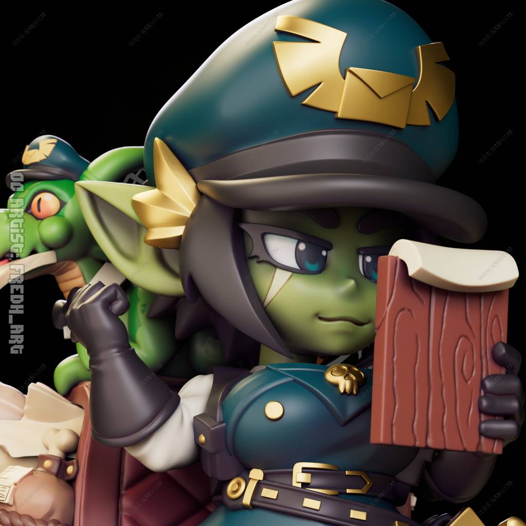 P站图纸印象馆 Jigglystix 地精快递员 Jigglystix 地精快递员