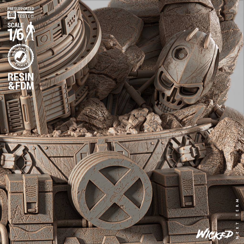 P站图纸印象馆 3DWicked 漫威 电索 3DWicked 漫威 电索