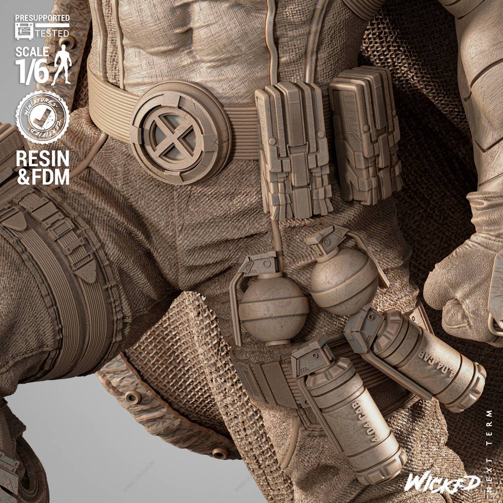 P站图纸印象馆 3DWicked 漫威 电索 3DWicked 漫威 电索