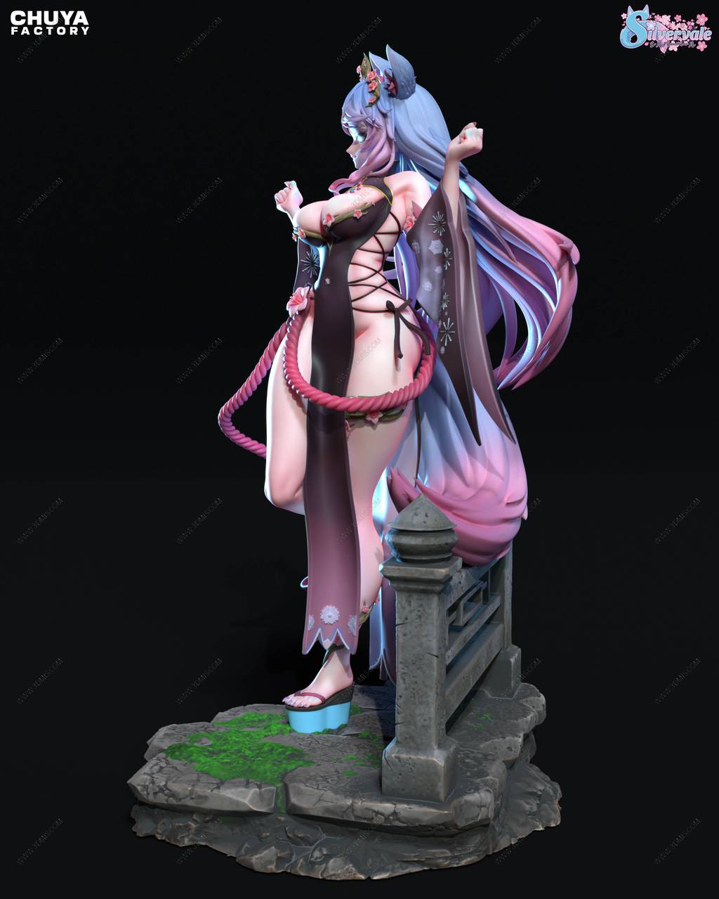 P站图纸印象馆 Chuya Factory 虚拟主播 樱花狼灵 Chuya Factory 虚拟主播 樱花狼灵