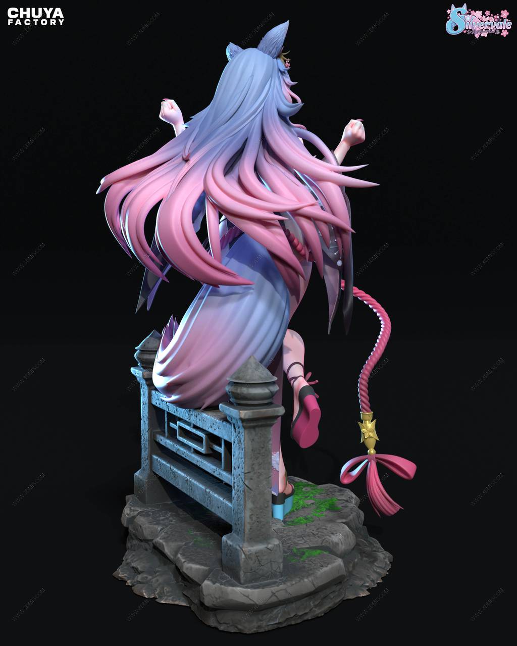 P站图纸印象馆 Chuya Factory 虚拟主播 樱花狼灵 Chuya Factory 虚拟主播 樱花狼灵