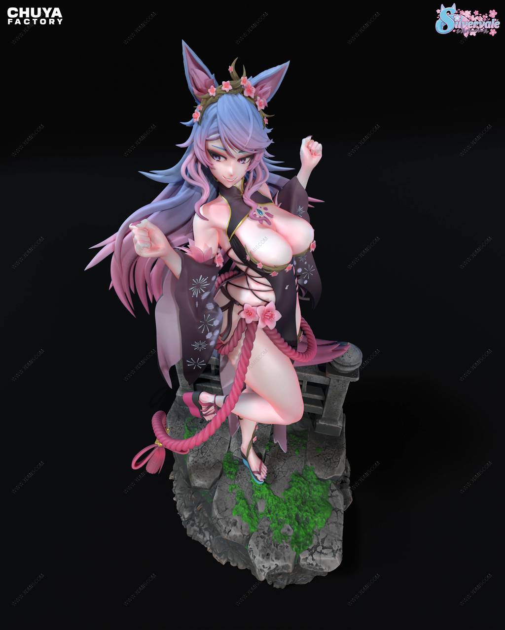 P站图纸印象馆 Chuya Factory 虚拟主播 樱花狼灵 Chuya Factory 虚拟主播 樱花狼灵