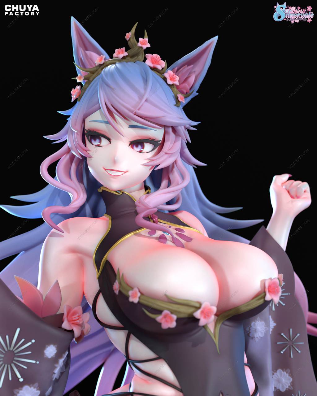 P站图纸印象馆 Chuya Factory 虚拟主播 樱花狼灵 Chuya Factory 虚拟主播 樱花狼灵