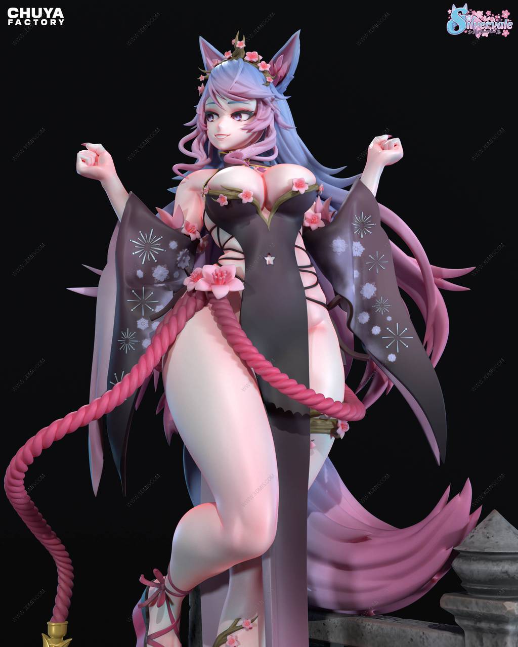 P站图纸印象馆 Chuya Factory 虚拟主播 樱花狼灵 Chuya Factory 虚拟主播 樱花狼灵