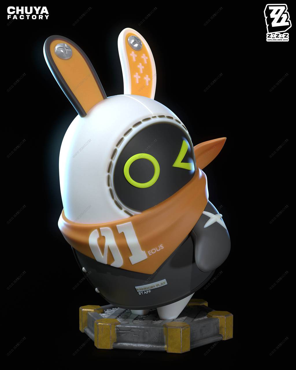 P站图纸印象馆 Chuya Factory 绝区零 米仔 Chuya Factory 绝区零 米仔