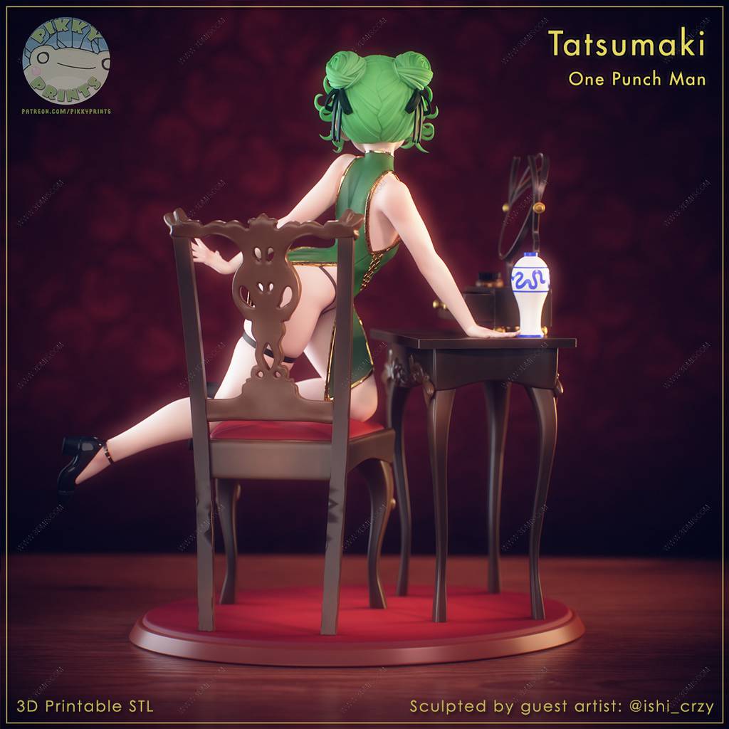 P站图纸印象馆 Pikitty 一拳超人 龙卷 Pikitty 一拳超人 龙卷