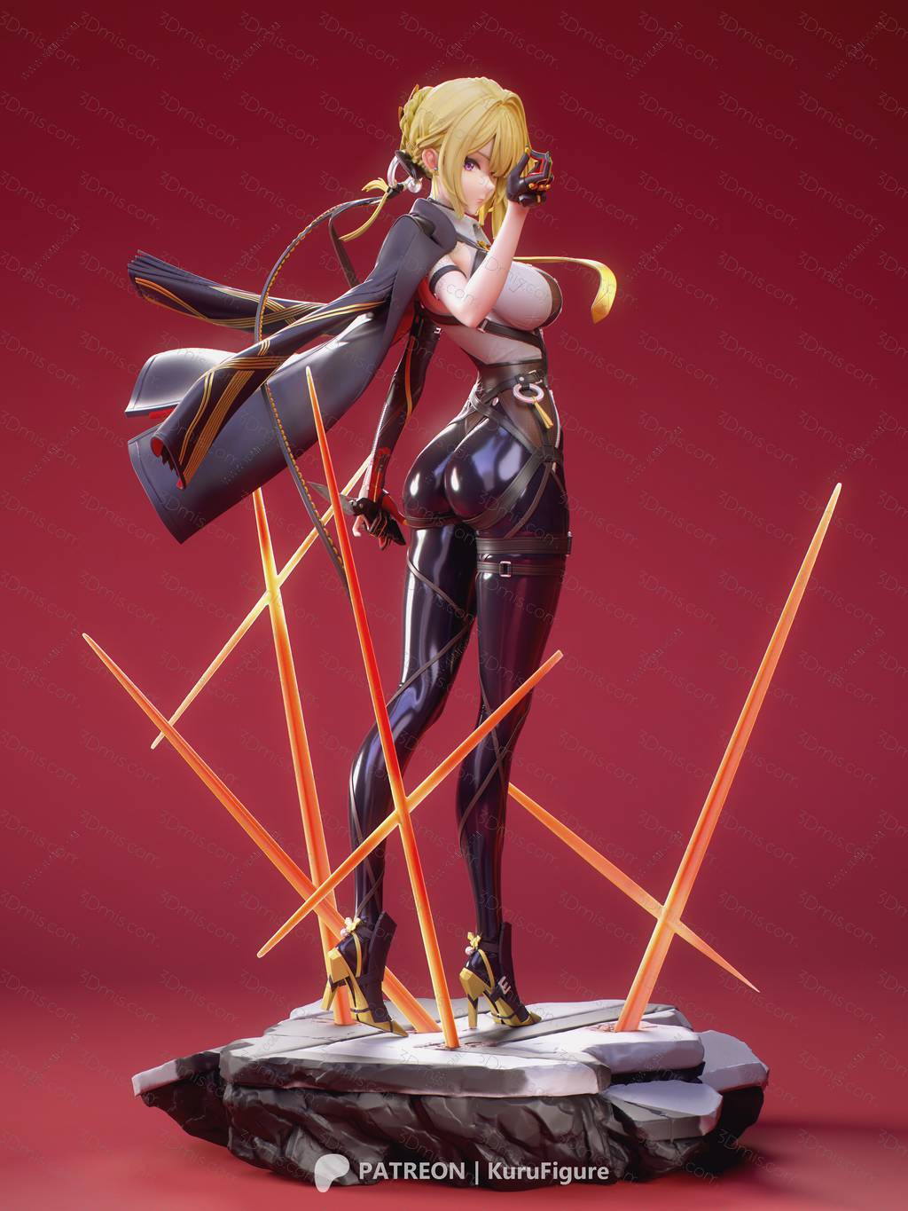 Kuru Figure 绝区零 伊芙琳·舒瓦利耶