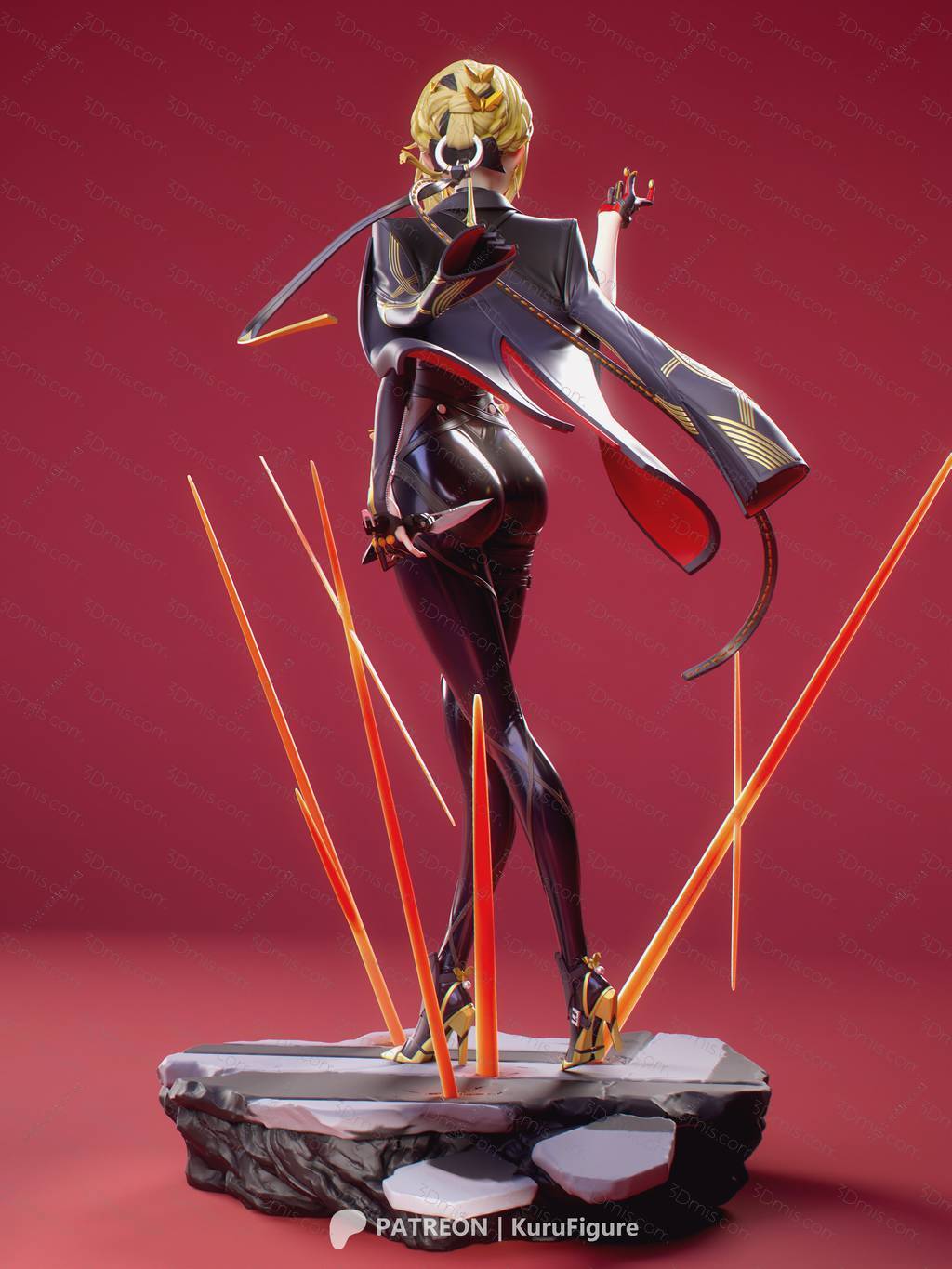 Kuru Figure 绝区零 伊芙琳·舒瓦利耶