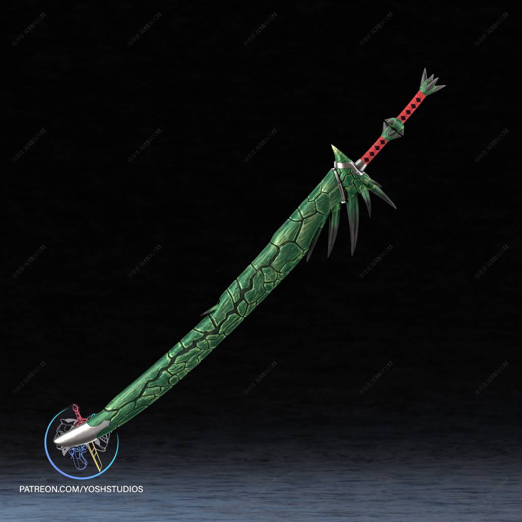 P站图纸印象馆 Yosh 怪物猎人 猎人之剑 Yosh 怪物猎人 猎人之剑