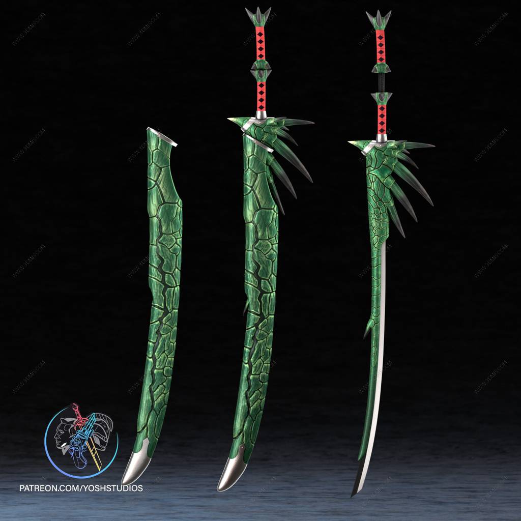 P站图纸印象馆 Yosh 怪物猎人 猎人之剑 Yosh 怪物猎人 猎人之剑