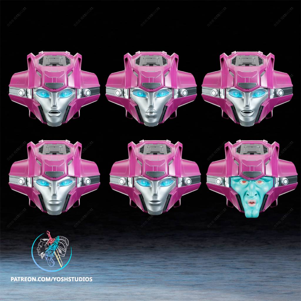 P站图纸印象馆 Yosh 变形金刚 艾丽塔 Yosh 变形金刚 艾丽塔