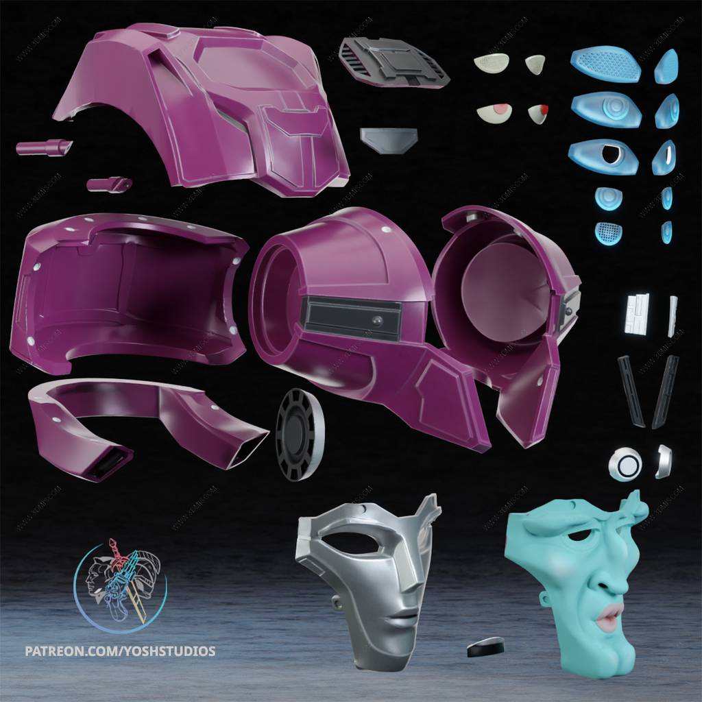 P站图纸印象馆 Yosh 变形金刚 艾丽塔 Yosh 变形金刚 艾丽塔