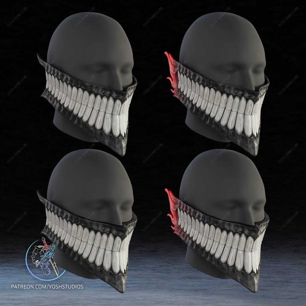 P站图纸印象馆 Yosh 当哒当 高仓健的面具 Yosh 当哒当 高仓健的面具