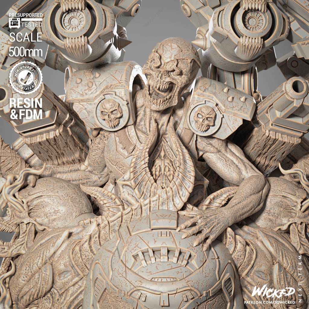 P站图纸印象馆 3DWicked 毁灭战士 3DWicked 毁灭战士