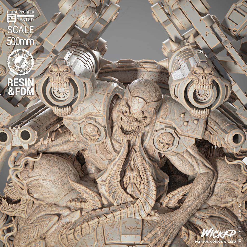 P站图纸印象馆 3DWicked 毁灭战士 3DWicked 毁灭战士