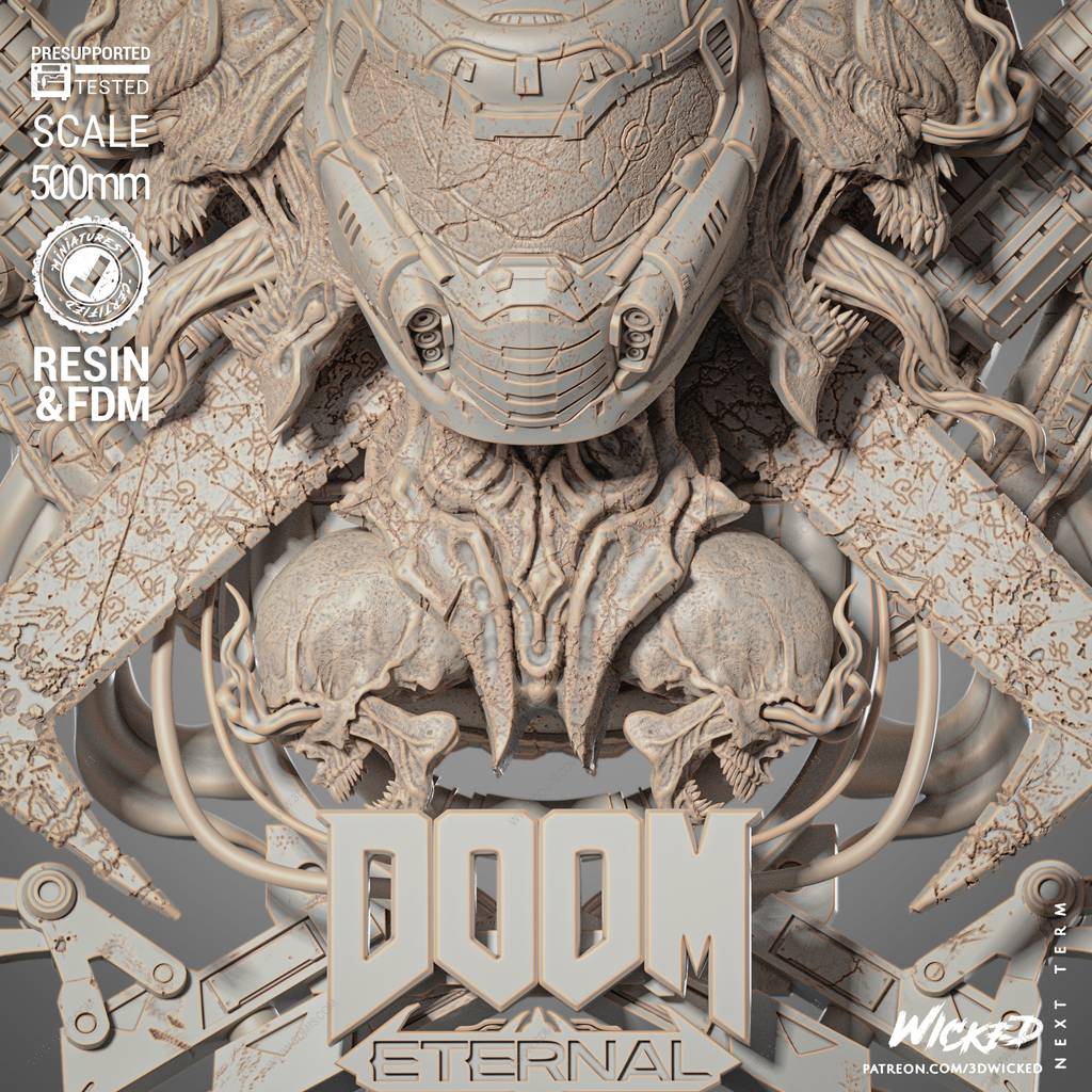 P站图纸印象馆 3DWicked 毁灭战士 3DWicked 毁灭战士