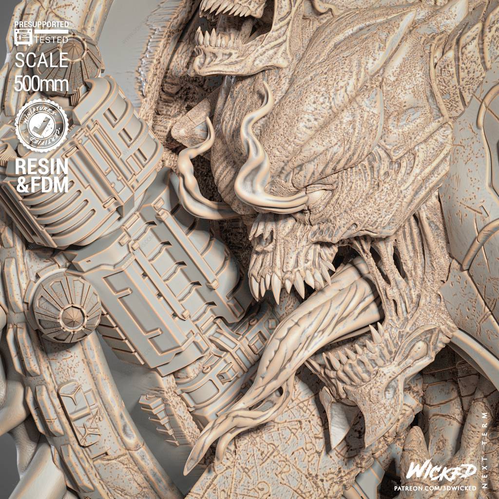 P站图纸印象馆 3DWicked 毁灭战士 3DWicked 毁灭战士