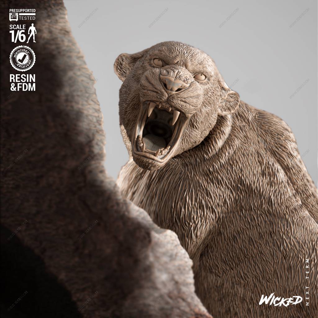 P站图纸印象馆 3DWicked 漫威 黑豹对战铁血战士 3DWicked 漫威 黑豹对战铁血战士