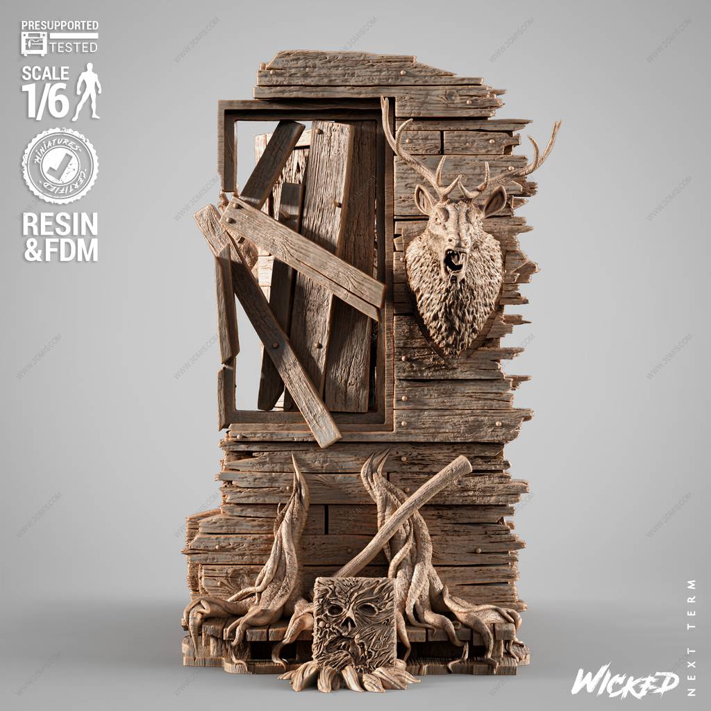 P站图纸印象馆 3DWicked 鬼玩人 汉丽埃塔 3DWicked 鬼玩人 汉丽埃塔