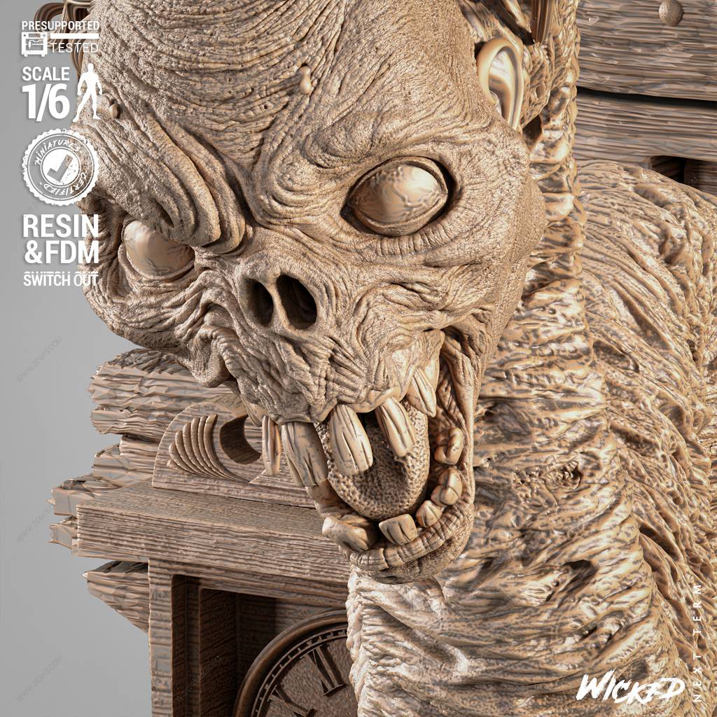 P站图纸印象馆 3DWicked 鬼玩人 汉丽埃塔 3DWicked 鬼玩人 汉丽埃塔