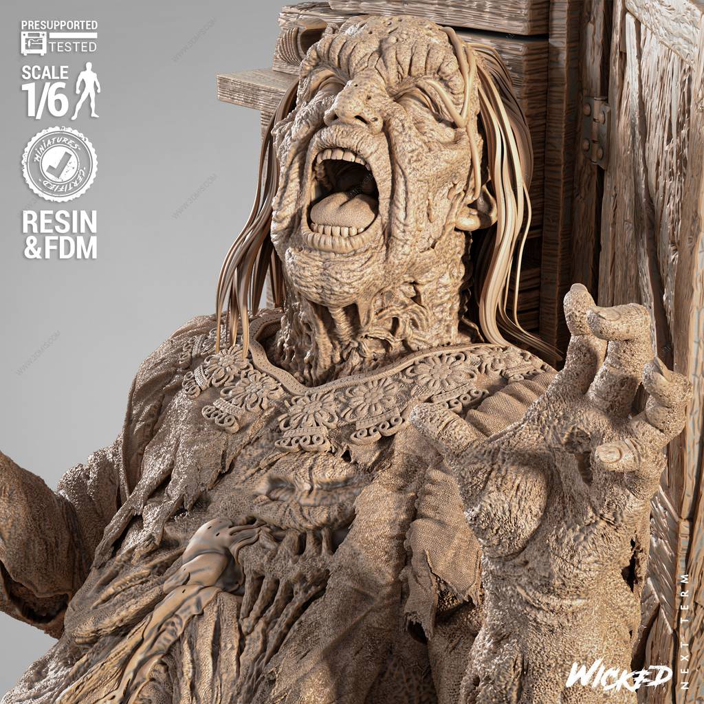 P站图纸印象馆 3DWicked 鬼玩人 汉丽埃塔 3DWicked 鬼玩人 汉丽埃塔