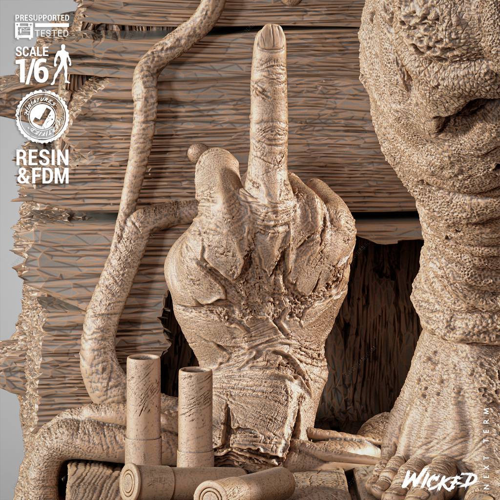 P站图纸印象馆 3DWicked 鬼玩人 汉丽埃塔 3DWicked 鬼玩人 汉丽埃塔