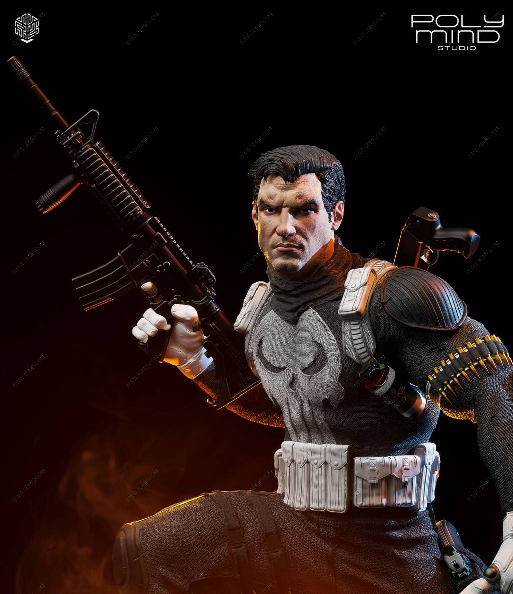 P站图纸印象馆 PolyMind 漫威 惩罚者 PolyMind 漫威 惩罚者