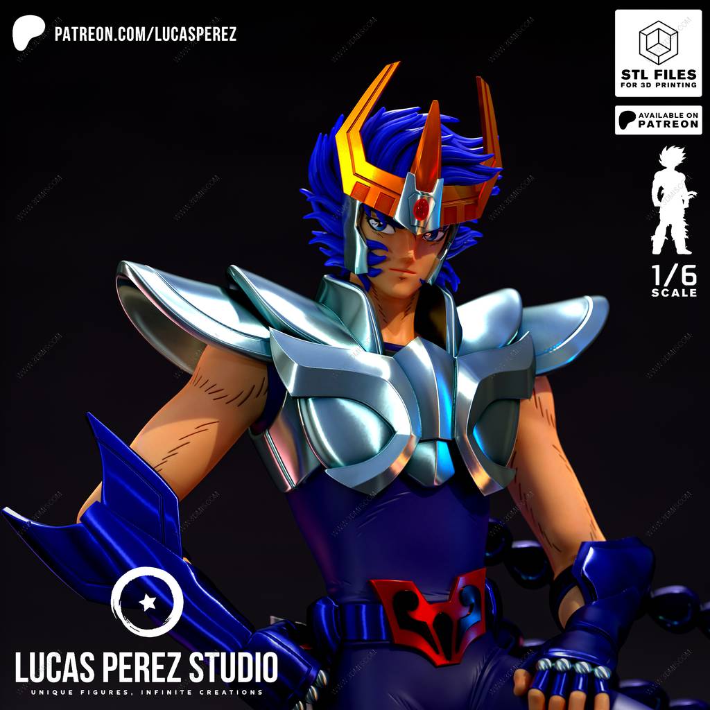 P站图纸印象馆 Lucas Perez 圣斗士星矢 凤凰座一辉 Lucas Perez 圣斗士星矢 凤凰座一辉