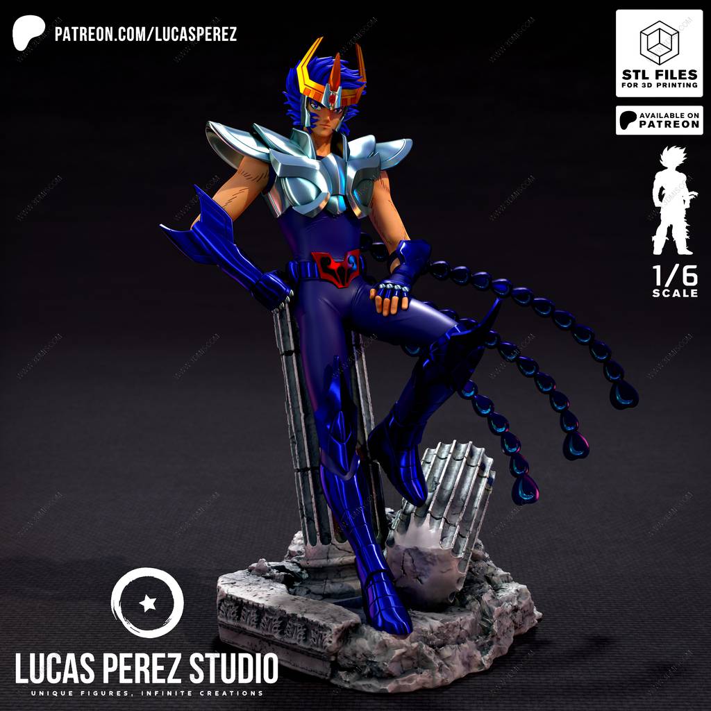 P站图纸印象馆 Lucas Perez 圣斗士星矢 凤凰座一辉 Lucas Perez 圣斗士星矢 凤凰座一辉