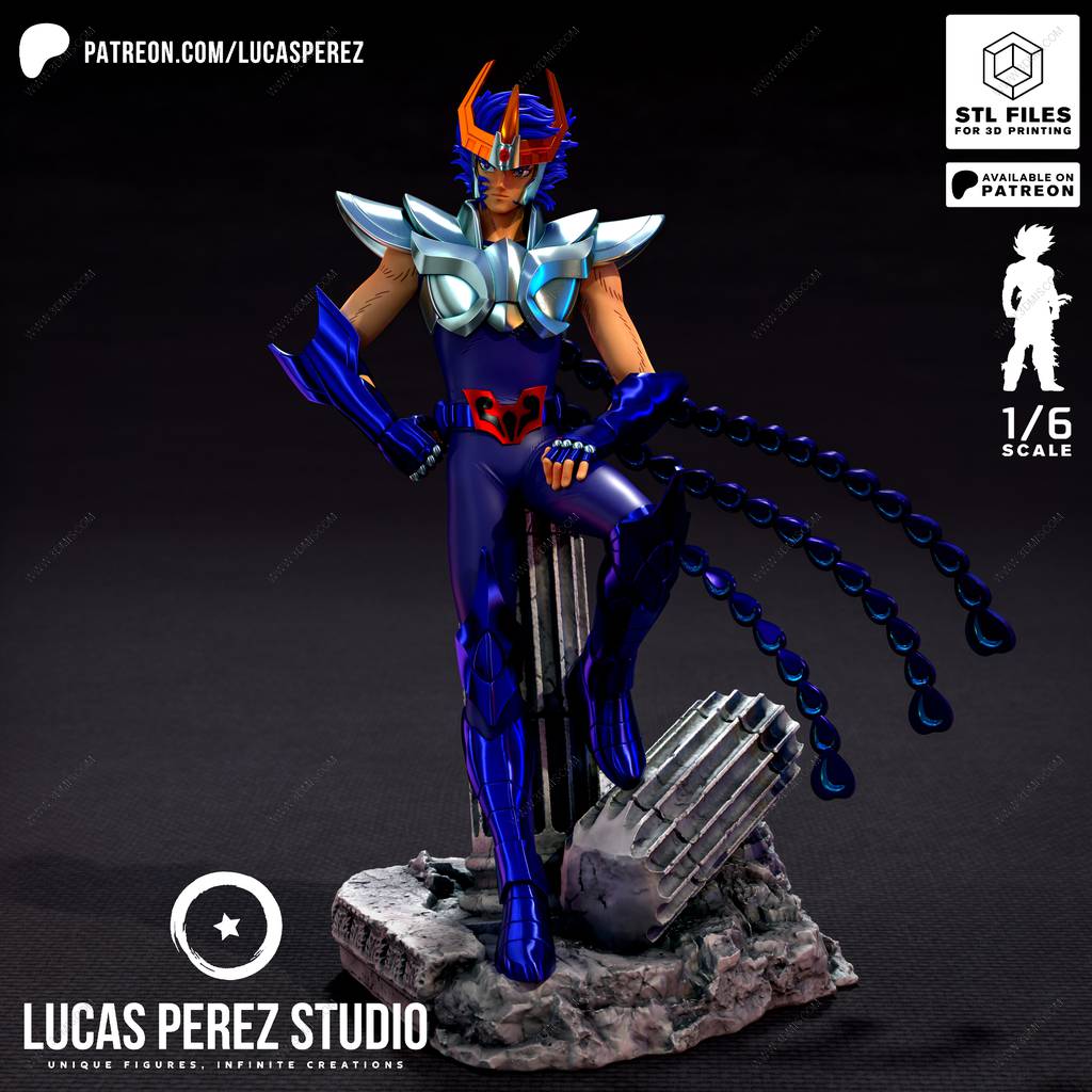 P站图纸印象馆 Lucas Perez 圣斗士星矢 凤凰座一辉 Lucas Perez 圣斗士星矢 凤凰座一辉