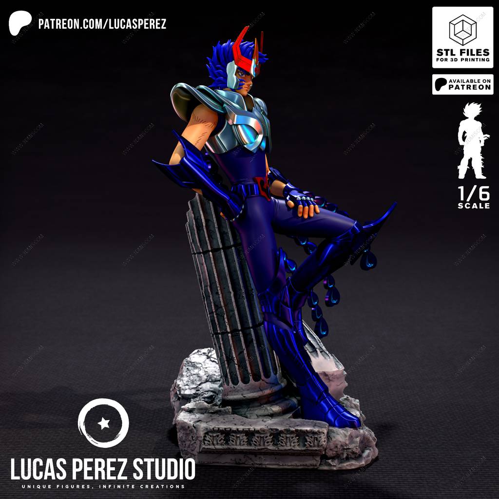 P站图纸印象馆 Lucas Perez 圣斗士星矢 凤凰座一辉 Lucas Perez 圣斗士星矢 凤凰座一辉