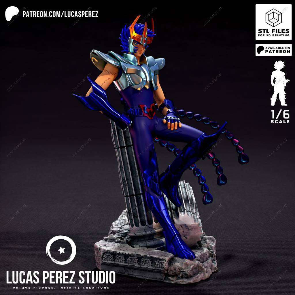 P站图纸印象馆 Lucas Perez 圣斗士星矢 凤凰座一辉 Lucas Perez 圣斗士星矢 凤凰座一辉