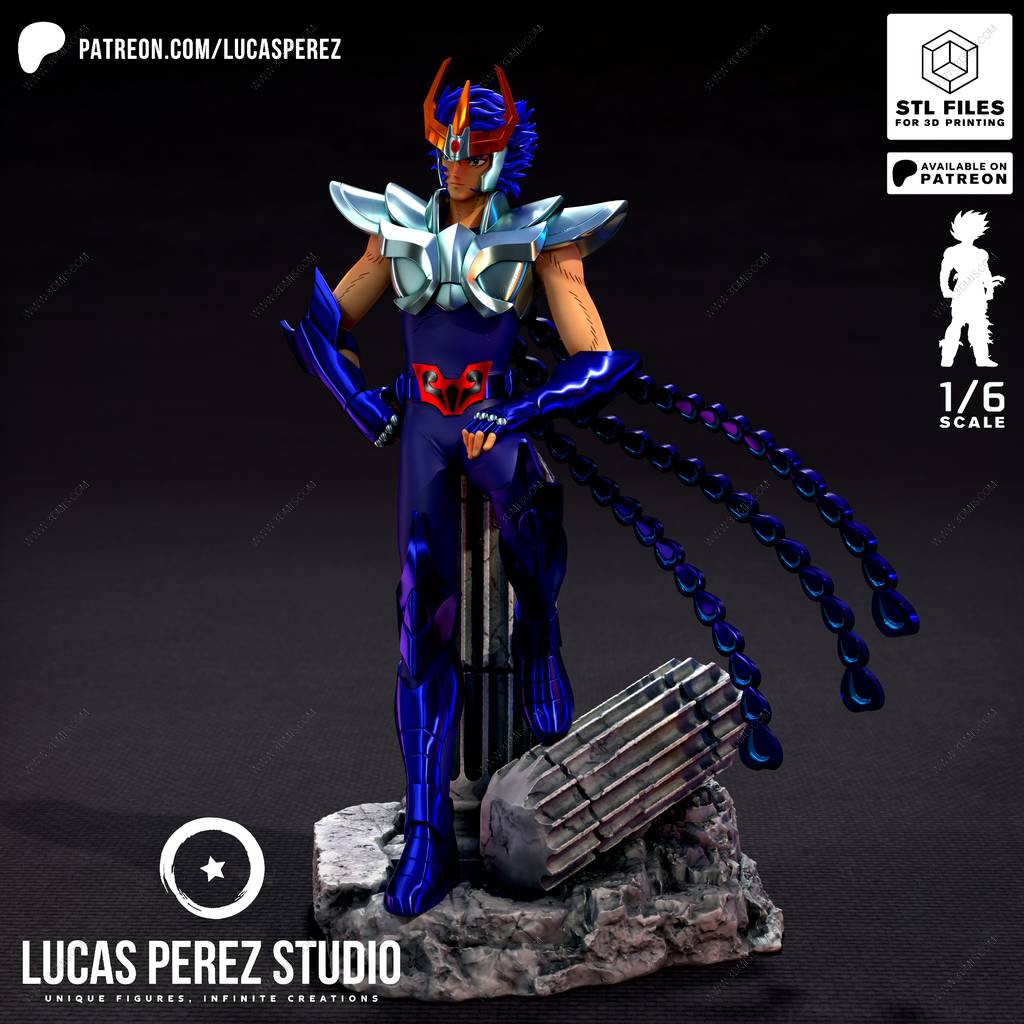 P站图纸印象馆 Lucas Perez 圣斗士星矢 凤凰座一辉 Lucas Perez 圣斗士星矢 凤凰座一辉