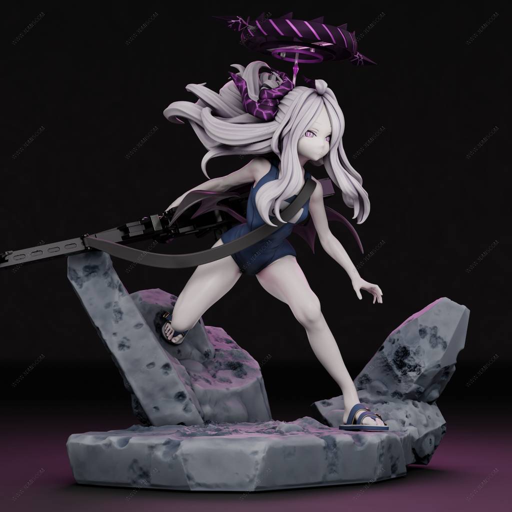 P站图纸印象馆 碧蓝档案 空崎日奈 碧蓝档案 空崎日奈