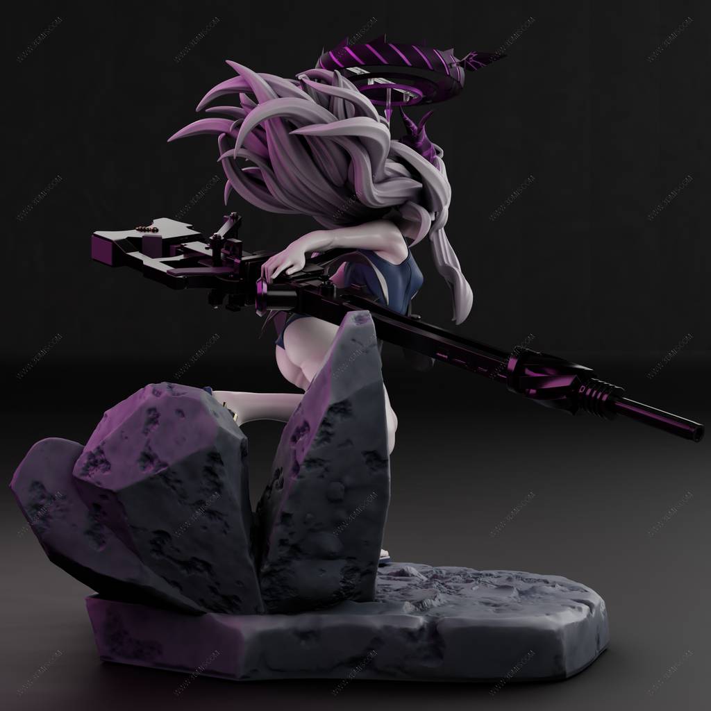 P站图纸印象馆 碧蓝档案 空崎日奈 碧蓝档案 空崎日奈