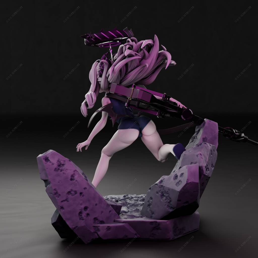 P站图纸印象馆 碧蓝档案 空崎日奈 碧蓝档案 空崎日奈